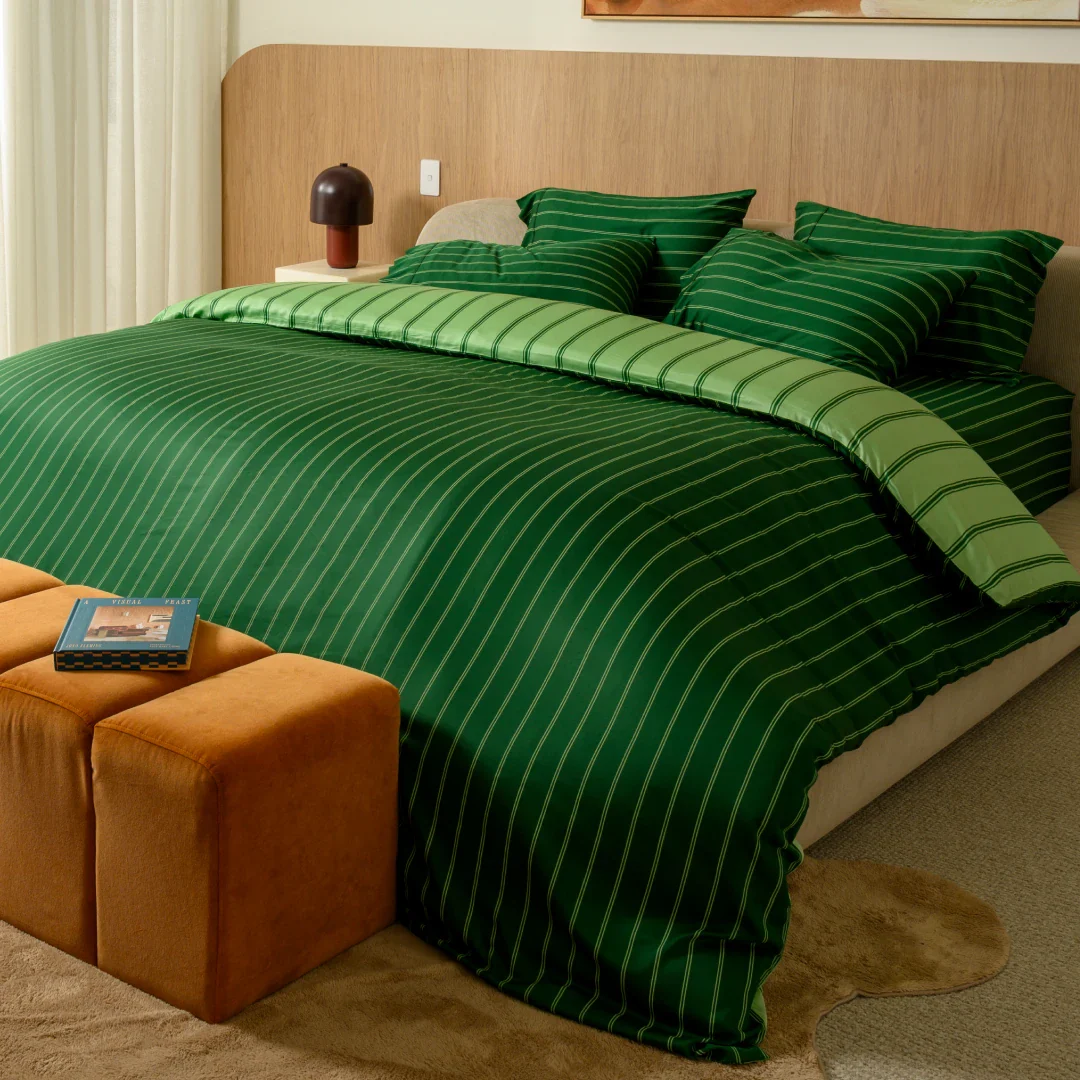 Cooling Bamboo Reversible Quilt Cover - Image 4