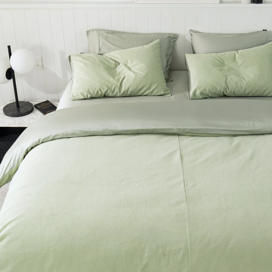 Corduroy Quilt Cover Set - Image 15