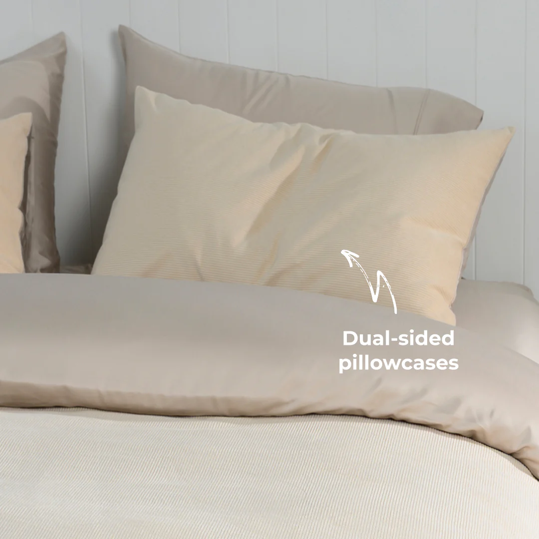 Corduroy Quilt Cover Set - Image 26