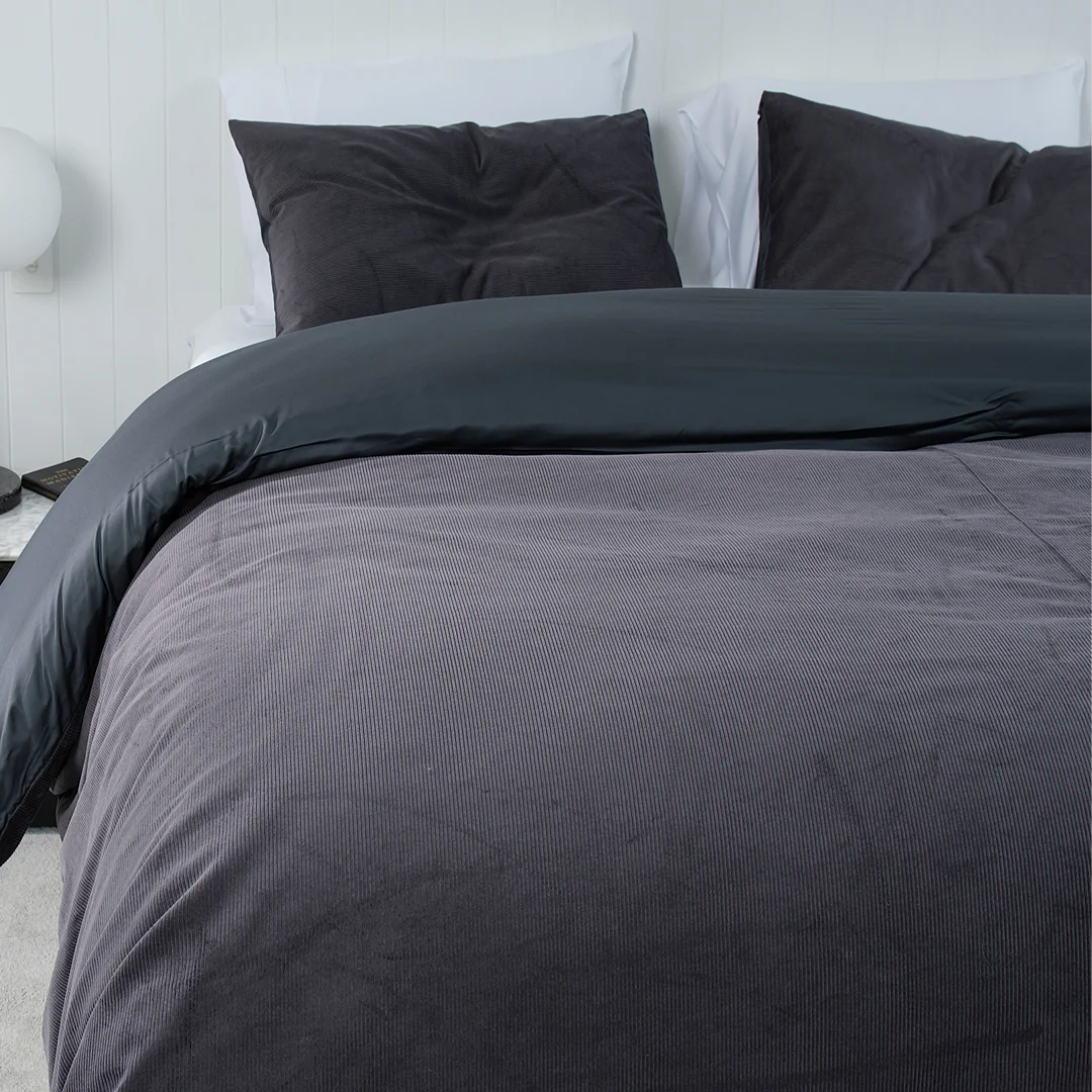 Corduroy Quilt Cover Set - Image 29