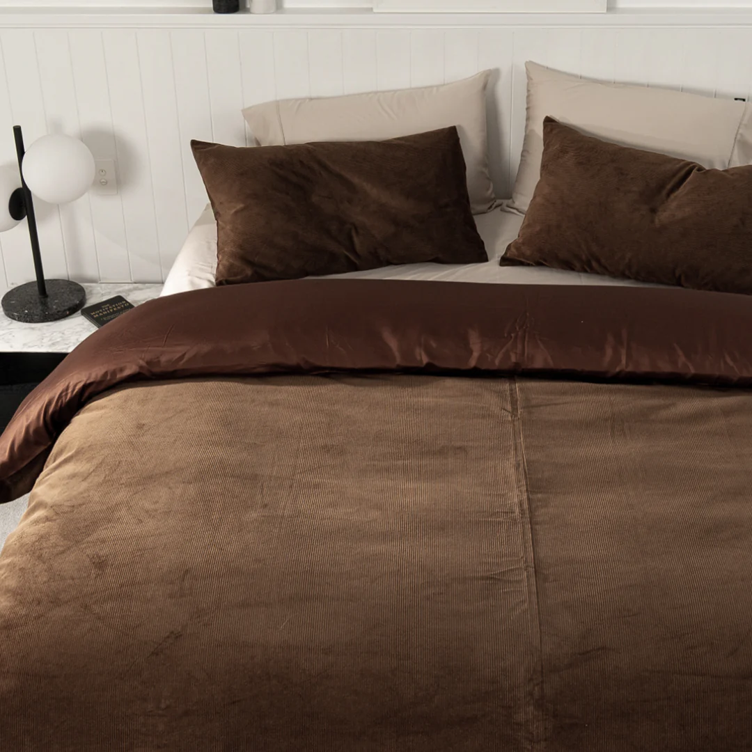 Corduroy Quilt Cover Set - Image 36