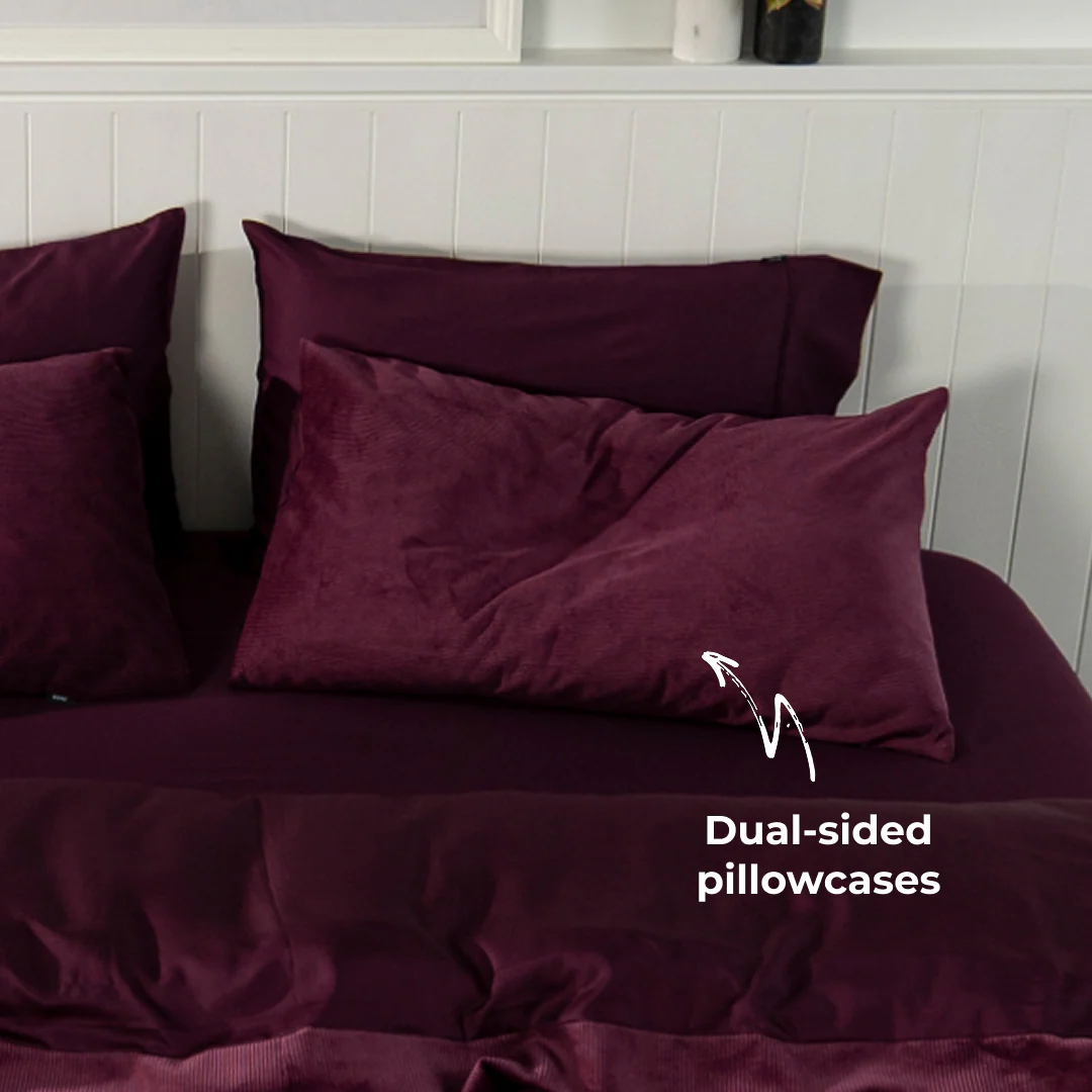 Corduroy Quilt Cover Set - Image 5