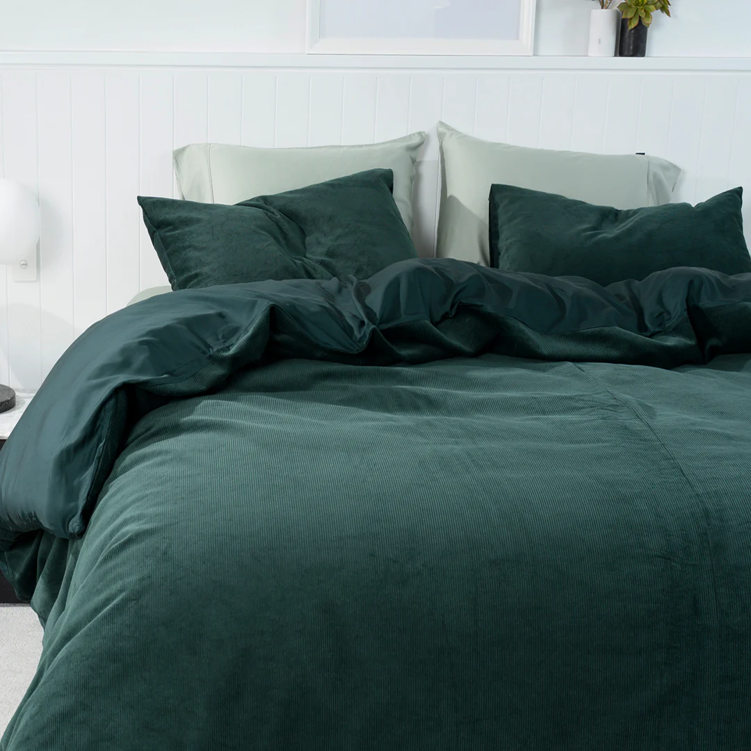 Corduroy Quilt Cover Set - Image 8