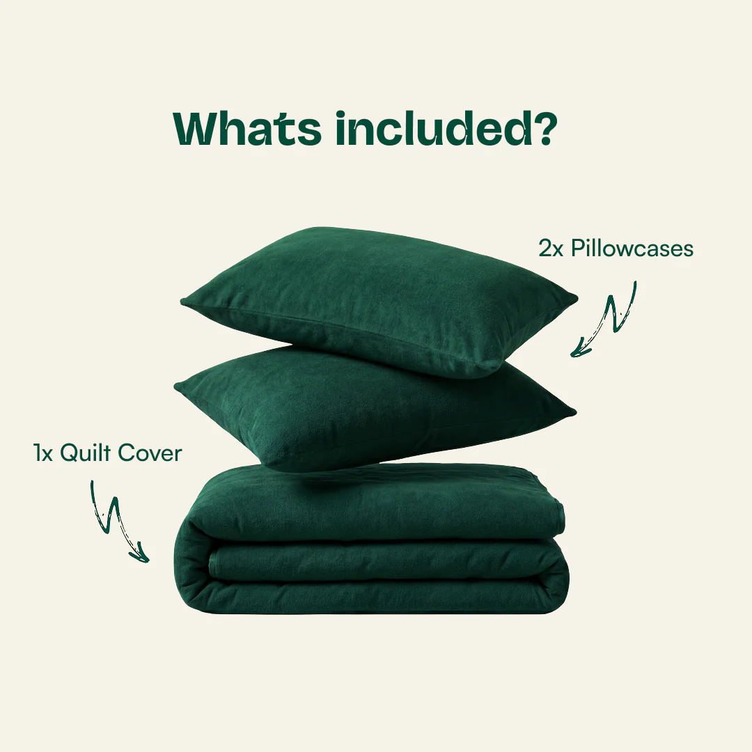 Flannelette Quilt Cover Set - Image 10
