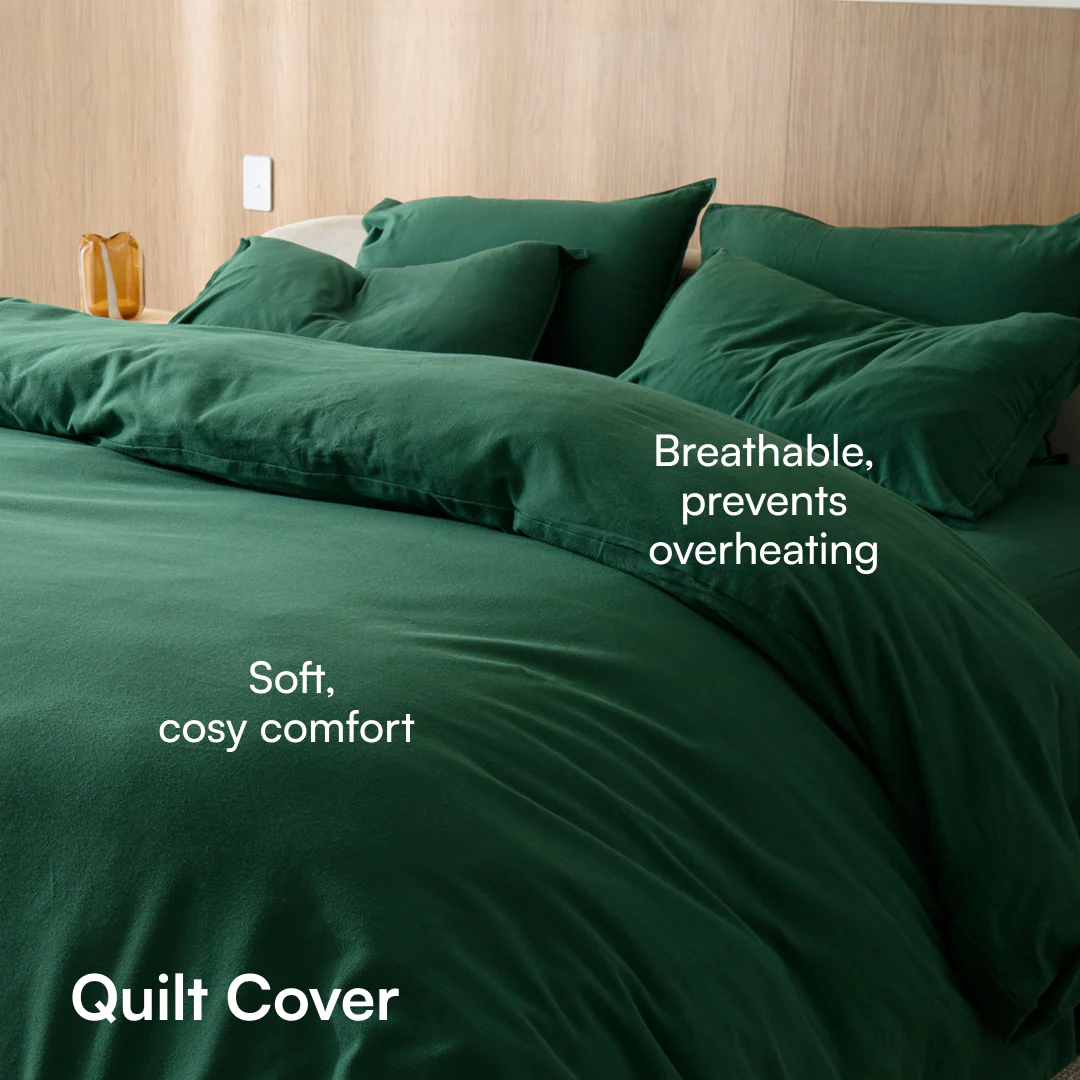 Flannelette Quilt Cover Set - Image 11