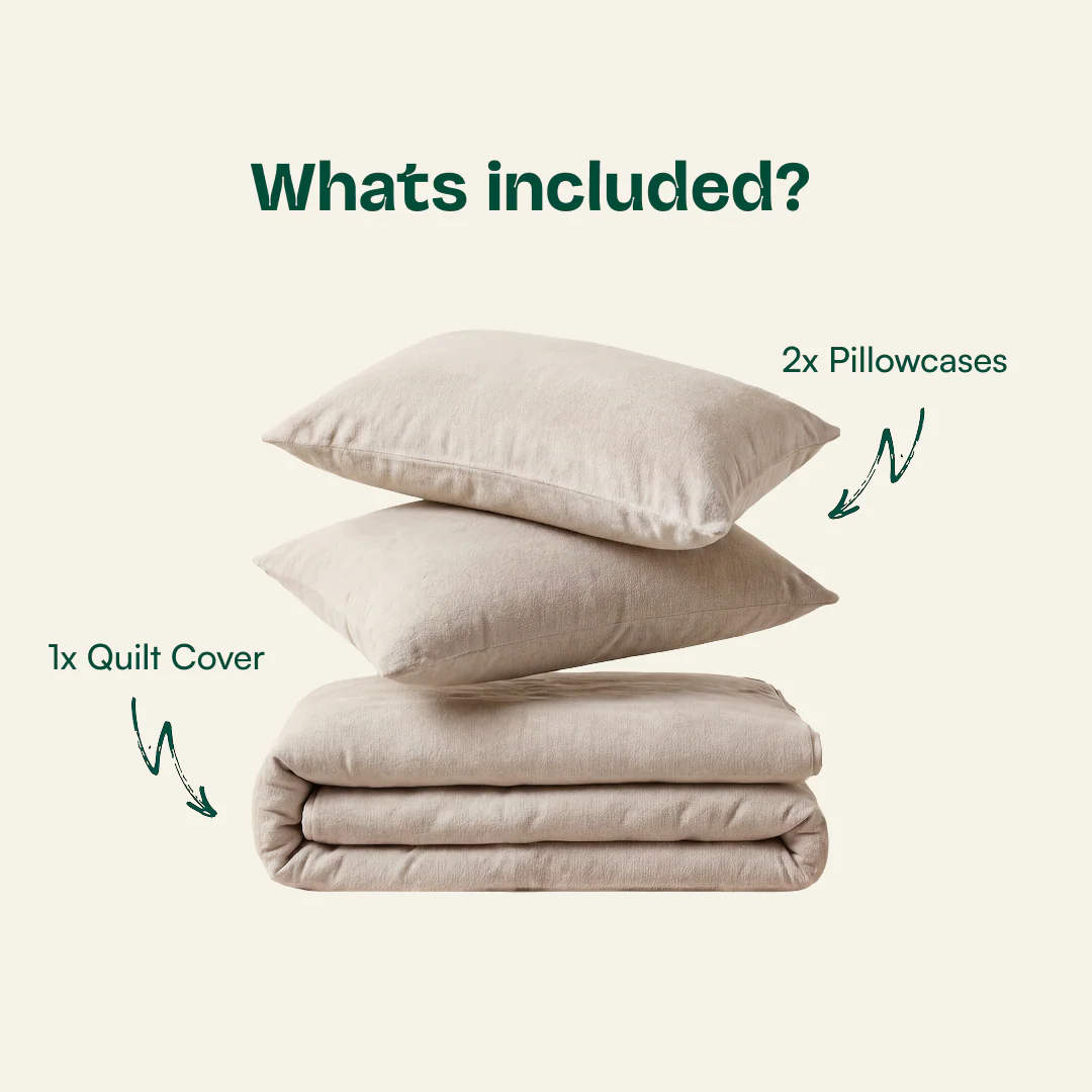 Flannelette Quilt Cover Set - Image 24
