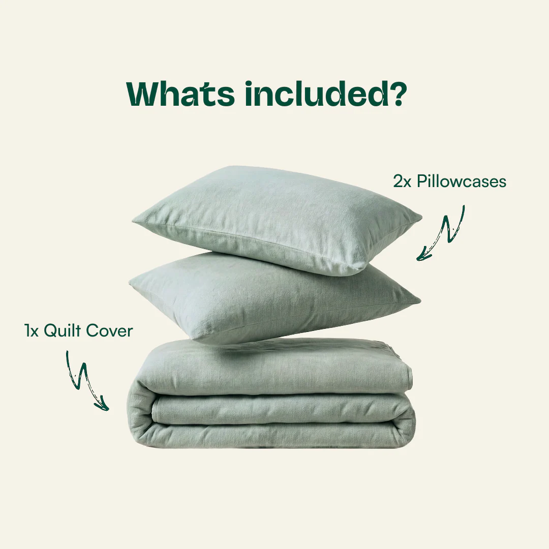 Flannelette Quilt Cover Set - Image 31