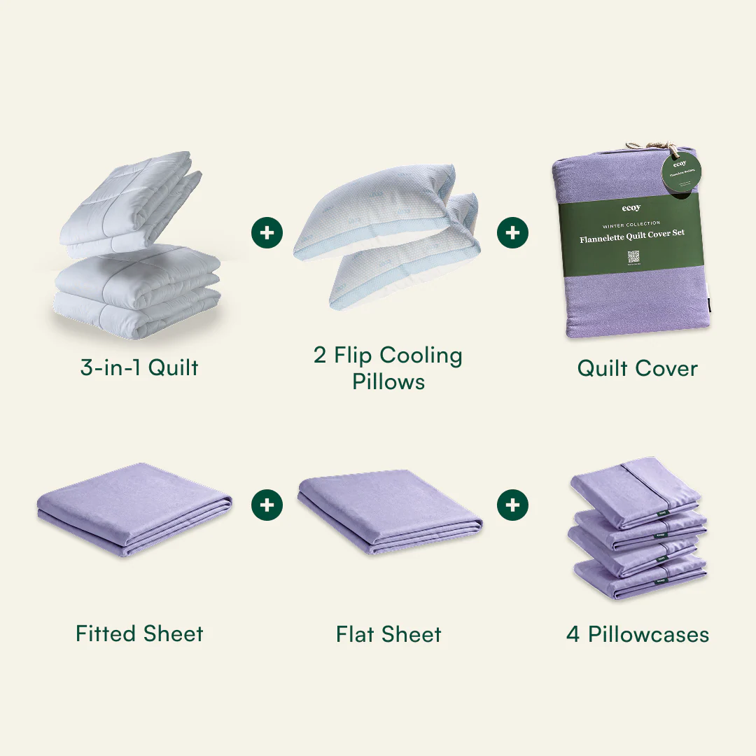 Flannelette Ultimate Bedding Bundle - Image 3