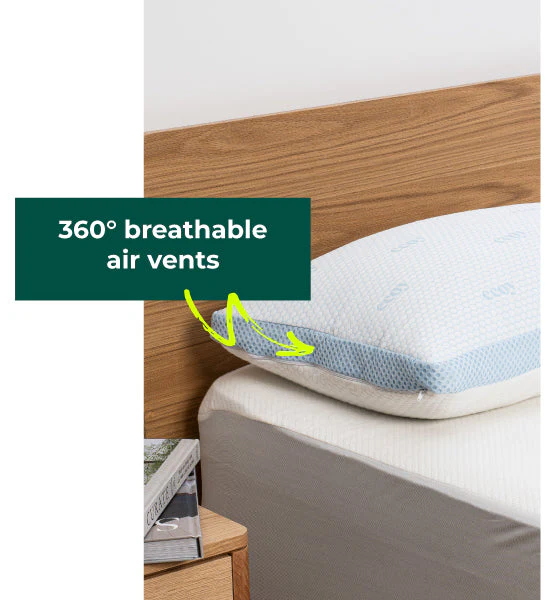 Flip Cooling Pillow + Cooling Sleep Mask Combo - Image 3