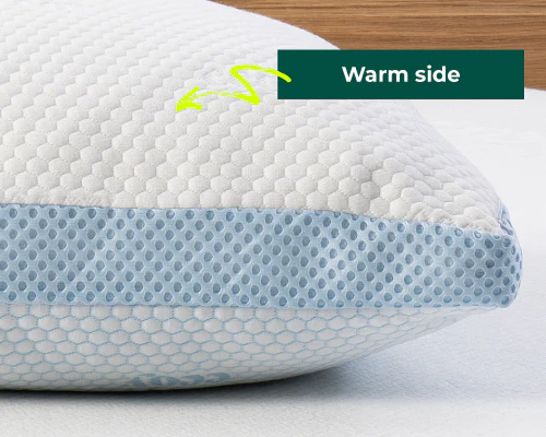 Flip Cooling Pillow + Cooling Sleep Mask Combo - Image 5